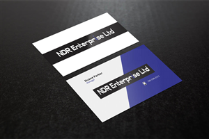 Business Card Design by Verified artistry (Design garden) for NDR Enterprise Ltd  | Design: #4768548