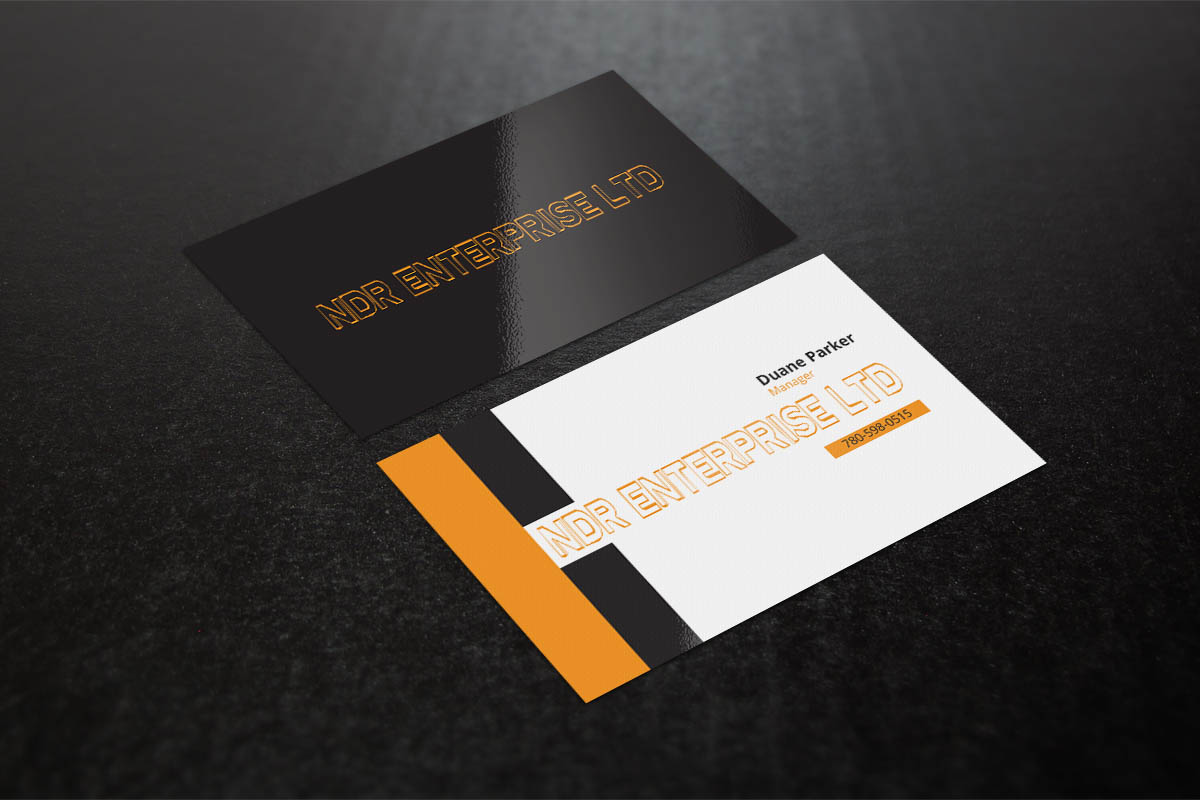 Diseño de Tarjeta de Presentación por Verified artistry para NDR Enterprise Ltd  | Diseño #4768549