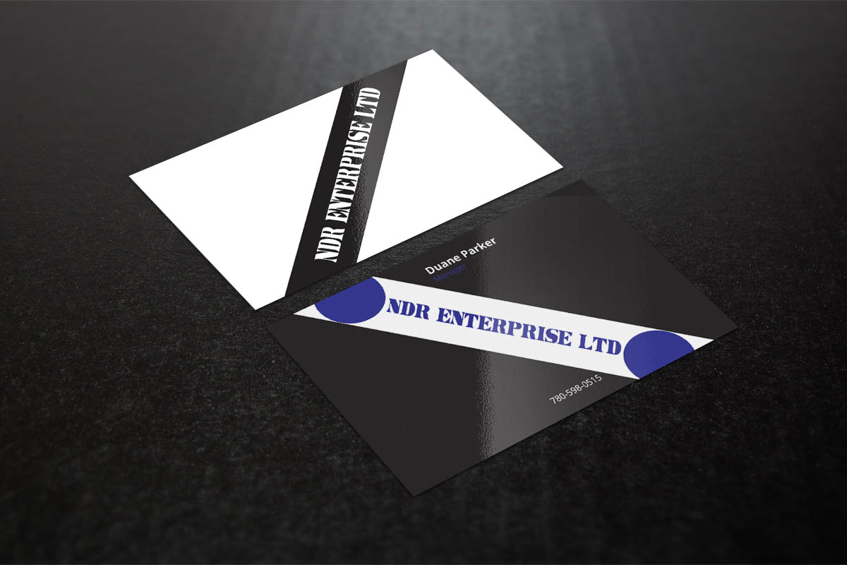 Business Card Design by Verified artistry (Design garden) for NDR Enterprise Ltd  | Design #4768550