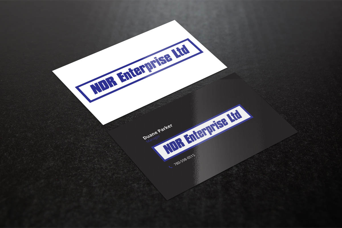 Business Card Design by Verified artistry (Design garden) for NDR Enterprise Ltd  | Design #4768554
