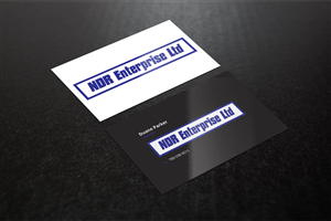 Business Card Design by Verified artistry (Design garden) for NDR Enterprise Ltd  | Design: #4768554