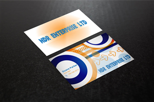 Business Card Design by Verified artistry (Design garden) for NDR Enterprise Ltd  | Design: #4768557