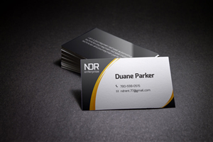 Business Card Design by zahidryk for NDR Enterprise Ltd  | Design #4785198