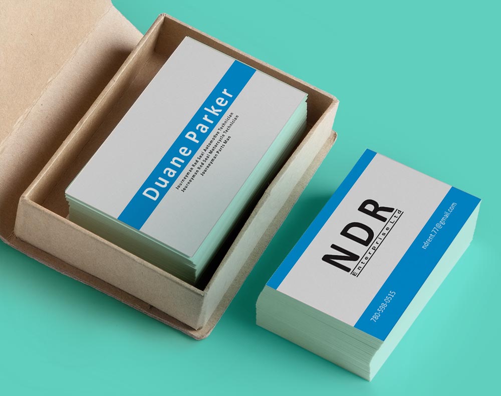 Business Card Design by IAMGDESIGNER for NDR Enterprise Ltd  | Design #4782819