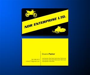 Business Card Design by DZINO for NDR Enterprise Ltd  | Design: #4790541