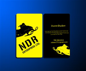 Business Card Design by DZINO for NDR Enterprise Ltd  | Design: #4790552