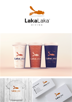 LakaLaka diving | Logo Design by Monimonzy