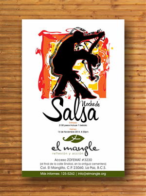 Noche de Salsa | Poster Design by cb1318