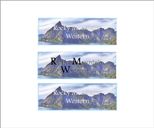 Logo Design by StraYa for Rocky Mountain Western LLC | Design: #4783407