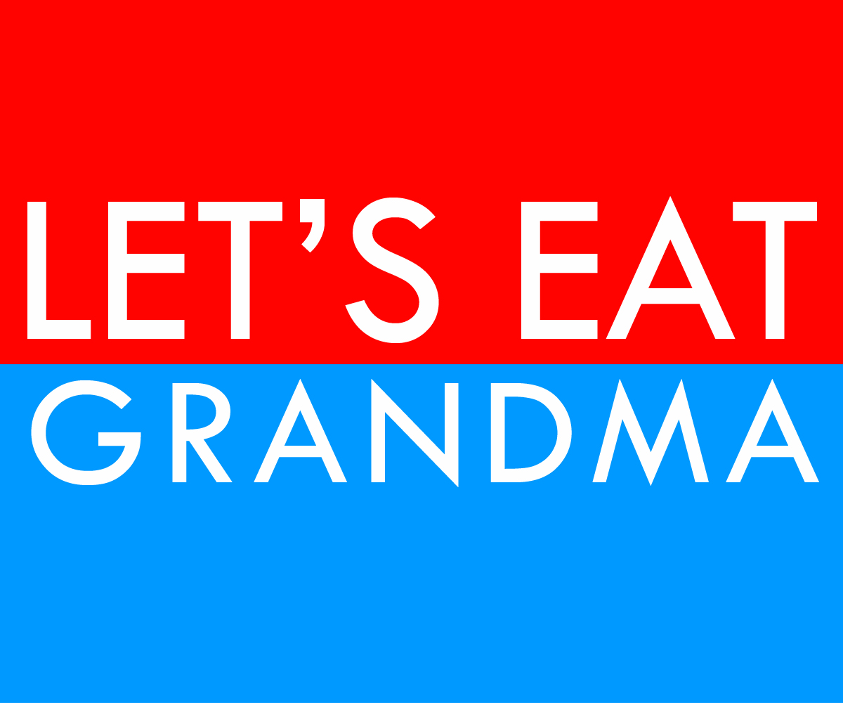 Logo-Design von thirumalesh.k für Let''s Eat, Grandma | Design #4766774