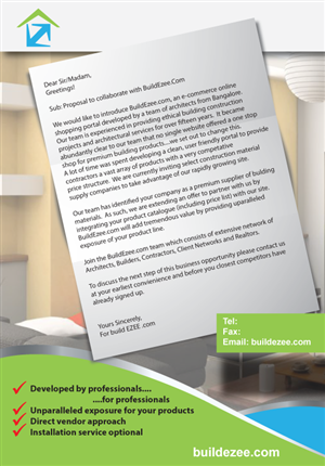 Online exclusive shopping portal for construction materials requires a flyer design  | Flyer Design by TedAtkinson