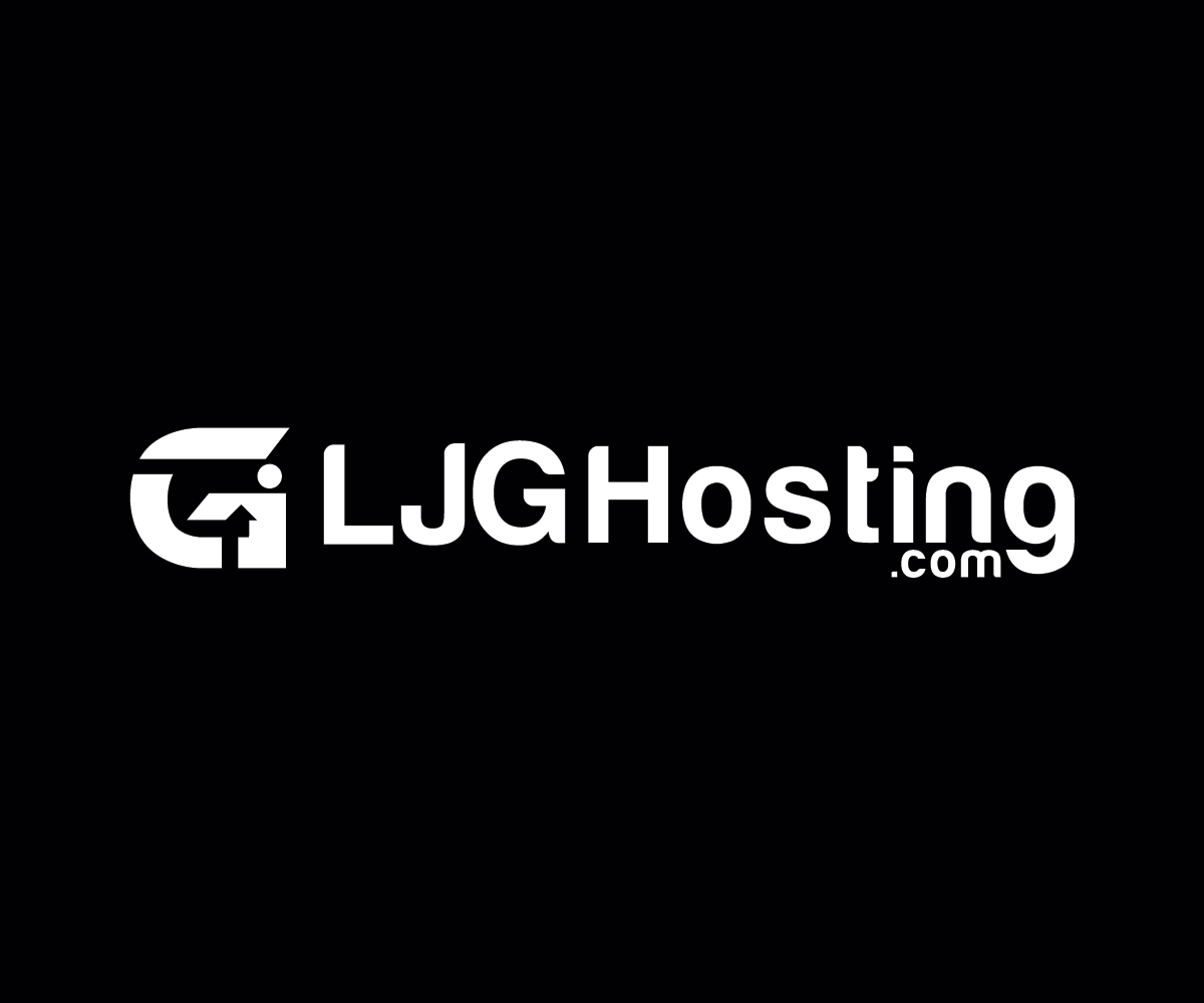 Logo Design by mpinc for www.ljghosting.com | Design #4803933