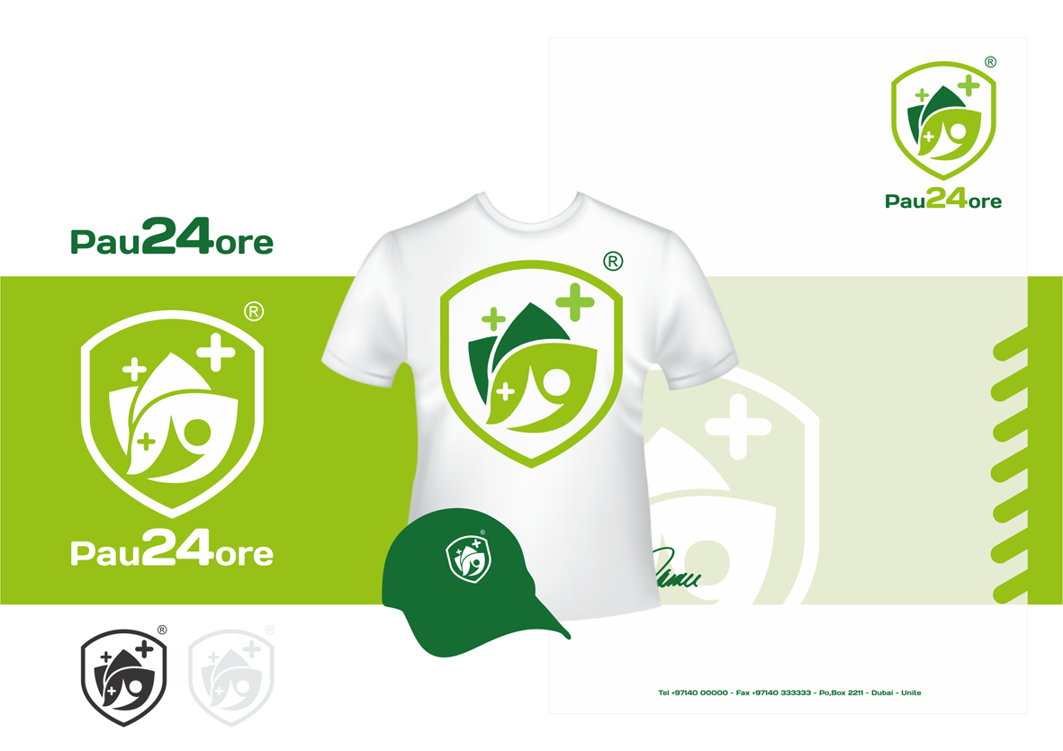 Logo Design by WaelSwid for Pau24ore srl Via L. Manara | Design #4813826