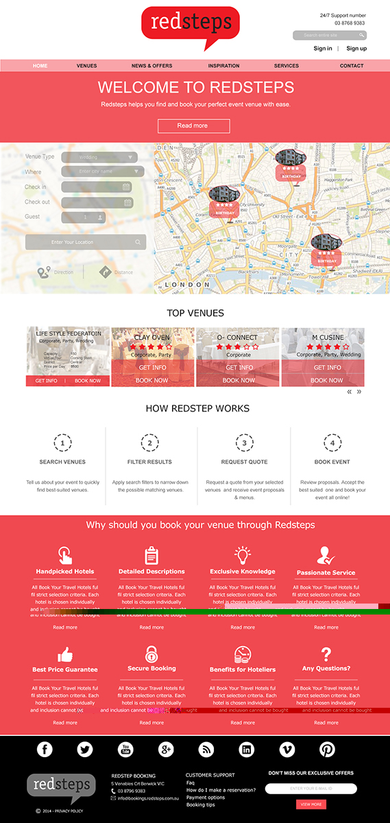 Web Design by Karthik_Designer for this project | Design #4859680