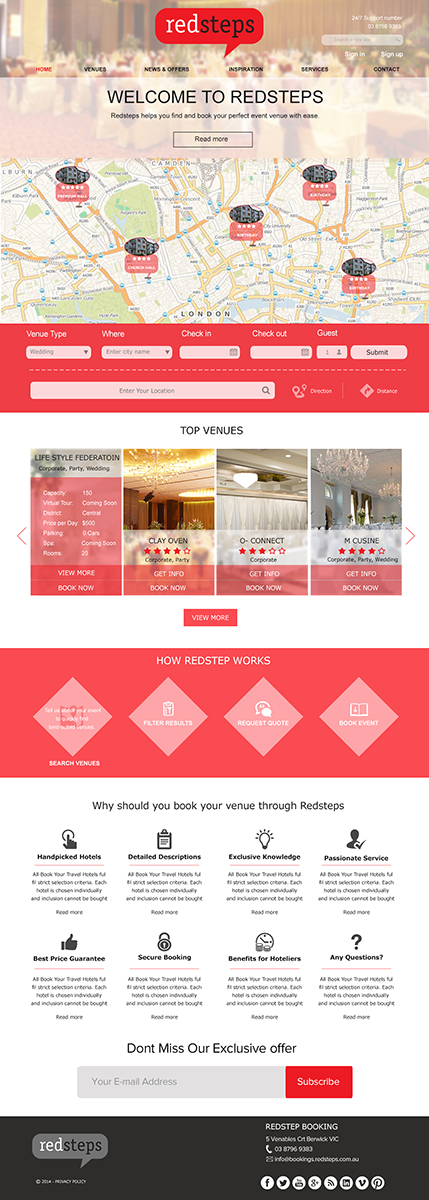 Web Design by Karthik_Designer for this project | Design #4859682