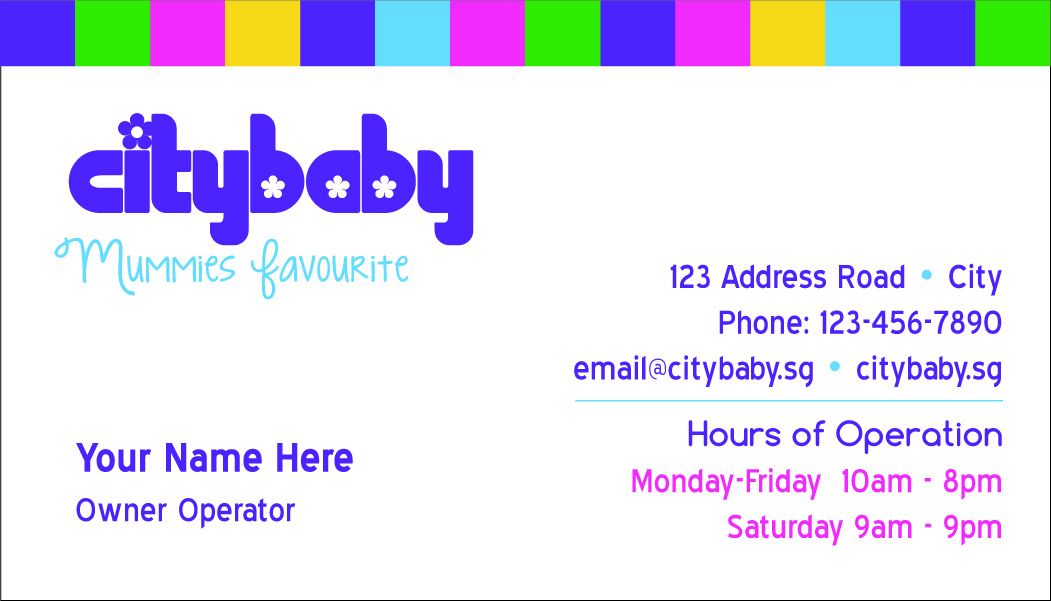 Design de Carte de Visite par elleighty pour All Baby Child | Design #5024827