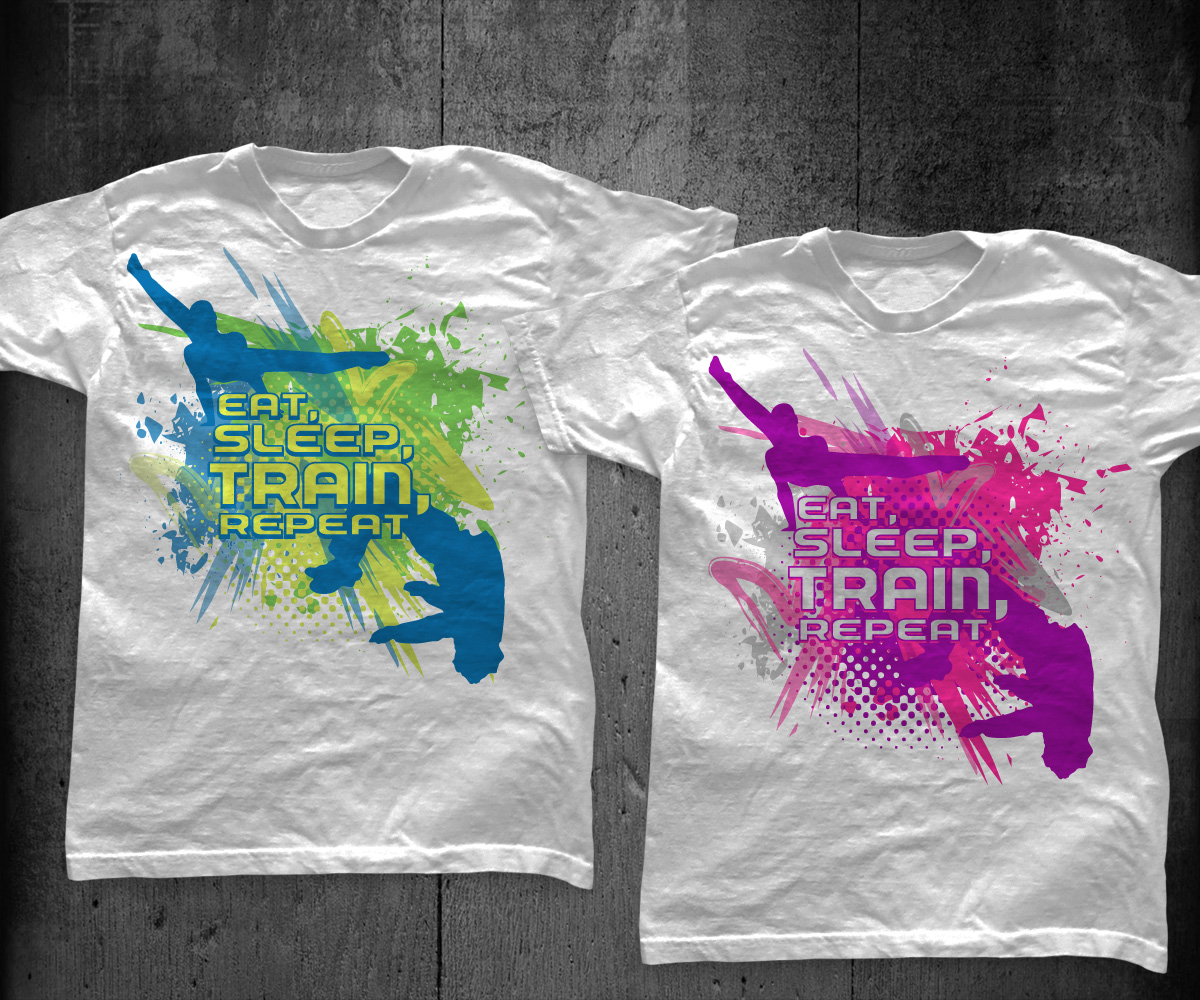 T-shirt Design by TRHZ for GYM WITH ME | Design #4802629