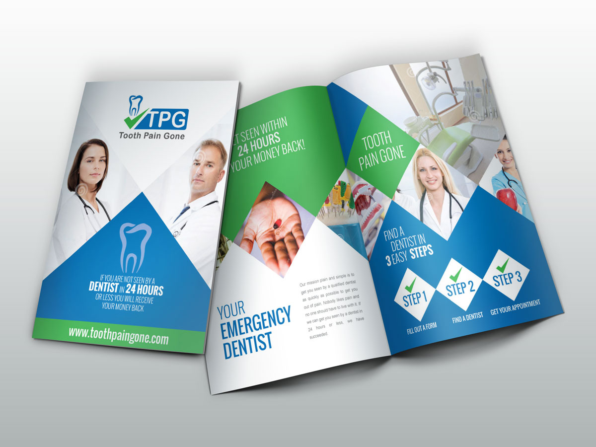 Design de Brochure par Impressive Sol pour Chamberlain Dental | Design #4790456