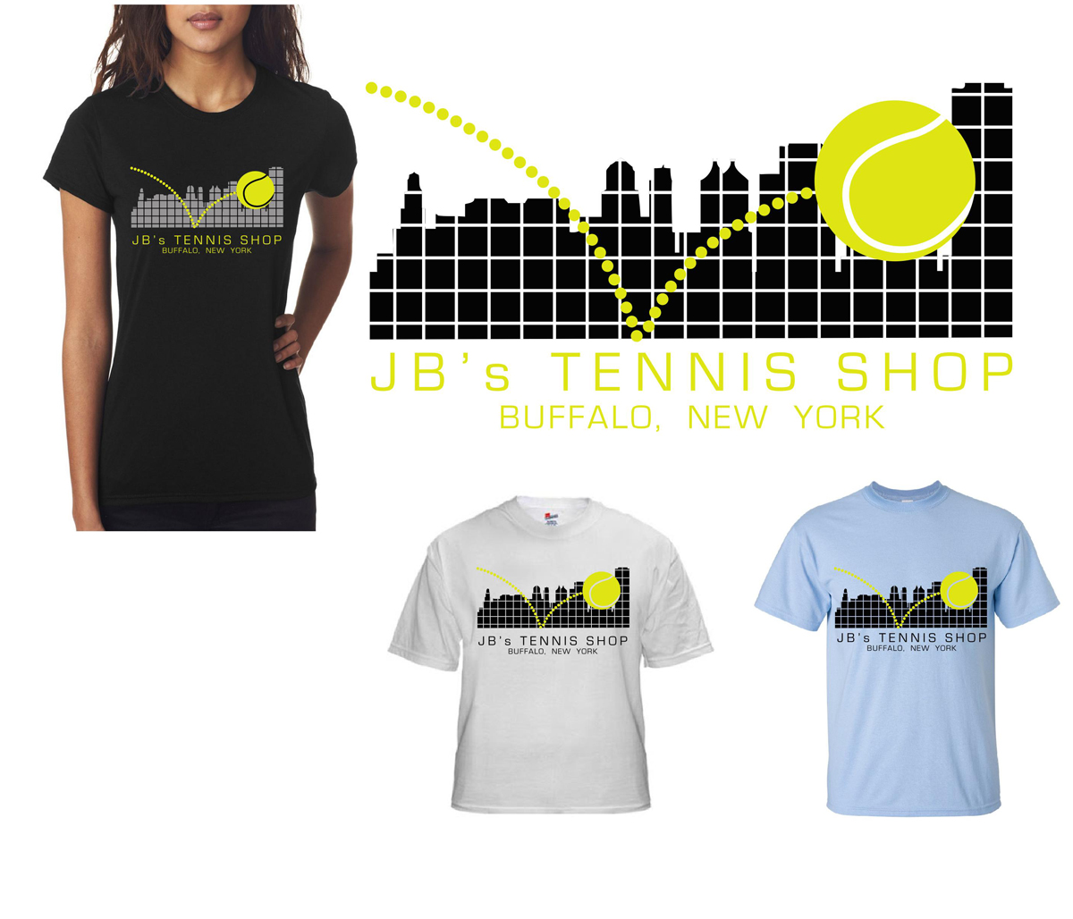 T-shirt Design by piersols for JB''s Tennis Shop | Design #4770234