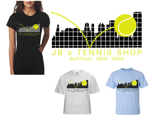 Diseño de Camiseta por piersols para JB''s Tennis Shop | Diseño: #4770234