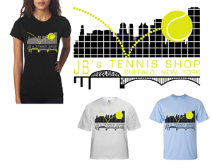 Diseño de Camiseta por piersols para JB''s Tennis Shop | Diseño: #4770236