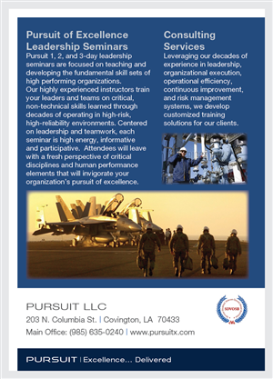 Brochure Design by Ekanite for Pursuit LLC | Design: #1356318