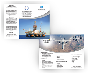 Brochure Design by Dan.Unsworth for Pursuit LLC | Design: #1367305