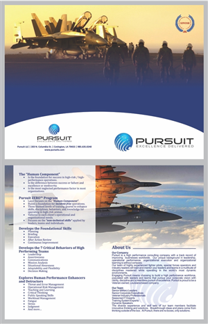 Brochure Design by barinix for Pursuit LLC | Design #1350817