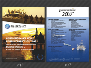 Simple but impressive brochure for Consulting Company | Diseño de Brochure por Ivansan