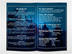Brochure Design by The Dabhand for Pursuit LLC | Design: #1361874