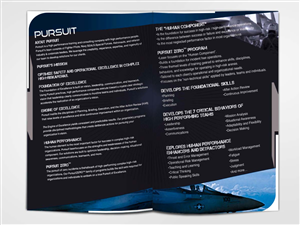 Brochure Design by The Dabhand for Pursuit LLC | Design: #1361887