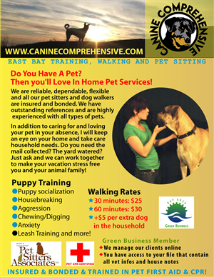 Design de Flyer par Venus L. Penaflor pour Canine Comprehensive | Design #4771068
