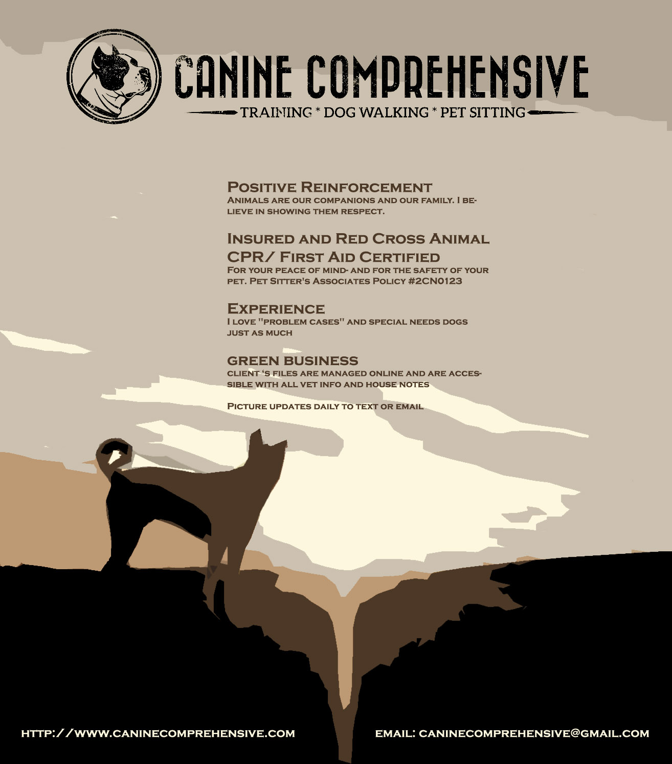 Diseño de Flyer por SCPulley para Canine Comprehensive | Diseño #4770004