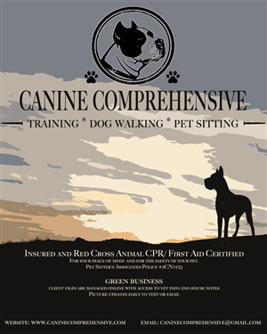 Design de Flyer par SCPulley pour Canine Comprehensive | Design #4777041
