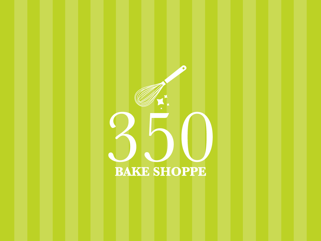 Logo Design by Cherry Pop Design for 350 Bake Shoppe | Design: #1409606