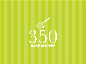 Logo Design by Cherry Pop Design for 350 Bake Shoppe | Design #1409606