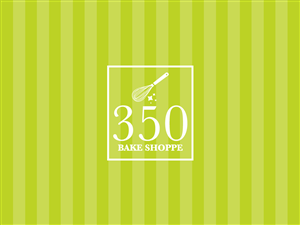 Logo Design by Cherry Pop Design for 350 Bake Shoppe | Design: #1418290