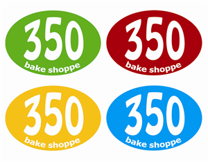 Logo Design by lajane for 350 Bake Shoppe | Design: #1414049