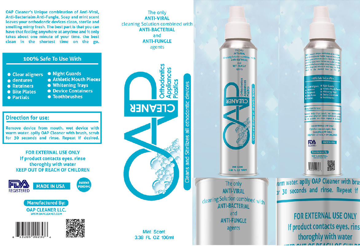 Design Étiquette par jayrajsinh.rathod pour OAP Cleaner LLC | Design #4820676