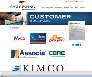 Diseño Con Ilustración por neboica para Eagle Paving | Diseño: #1349969