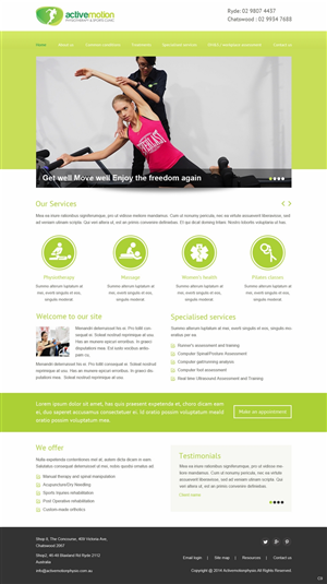 Web Design by pb for this project | Design: #4778256