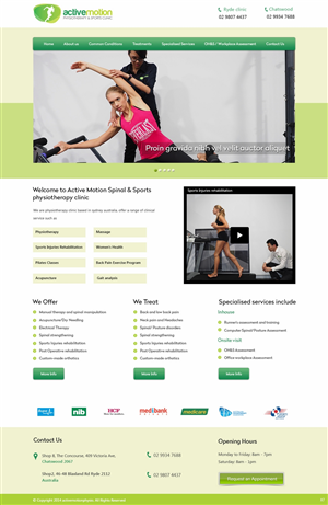 Web Design by pb for this project | Design: #4778259