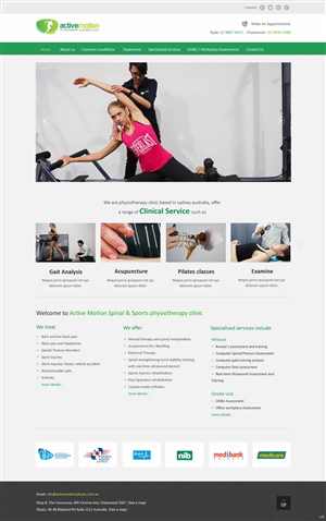 Web Design by pb for this project | Design: #4778261