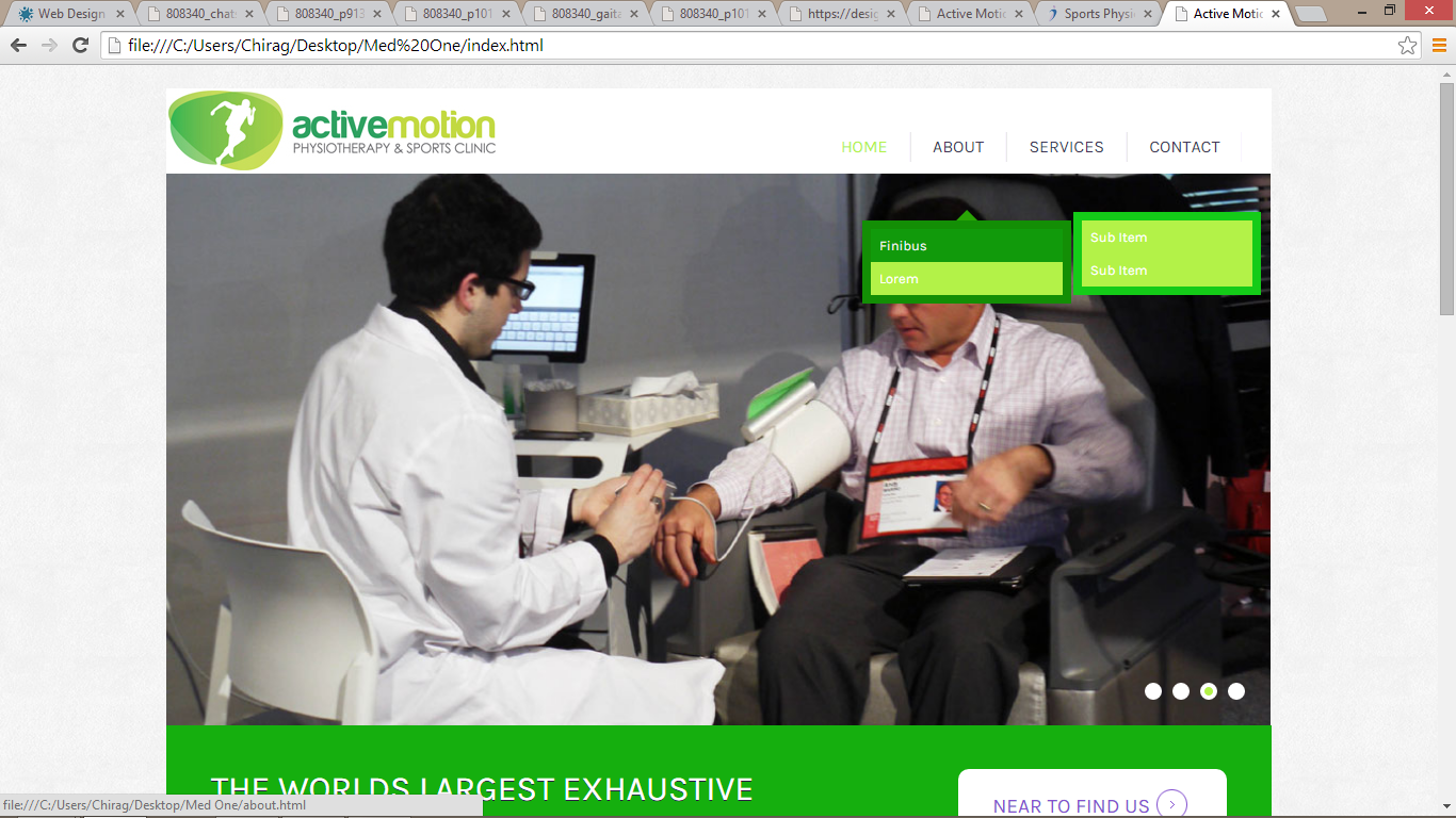 Web Design by SpadeKraft for this project | Design #4767757