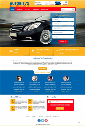 Web Design by pb for this project | Design: #4793944