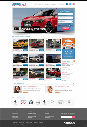 Web Design by pb for this project | Design #4793950