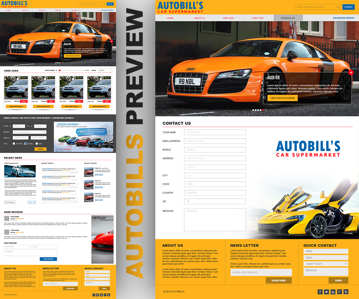 Web-Design von Sam für dieses Projekt | Design #4776817