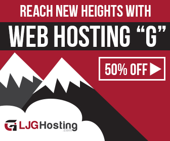 Banner Ad Design by Karolin for www.ljghosting.com | Design #4829696