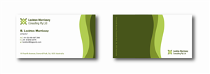 Business Card Design by kafdesigns