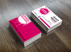 Business Card Design by Hans Blanc for Christie Decorating  | Design: #4789874
